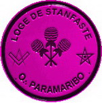 Het logo van de Surinaamse Loge.